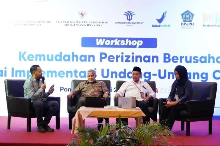 Satgas UU Cipta Kerja Sosialisasikan Kemudahan Perizinan Berusaha UMKM